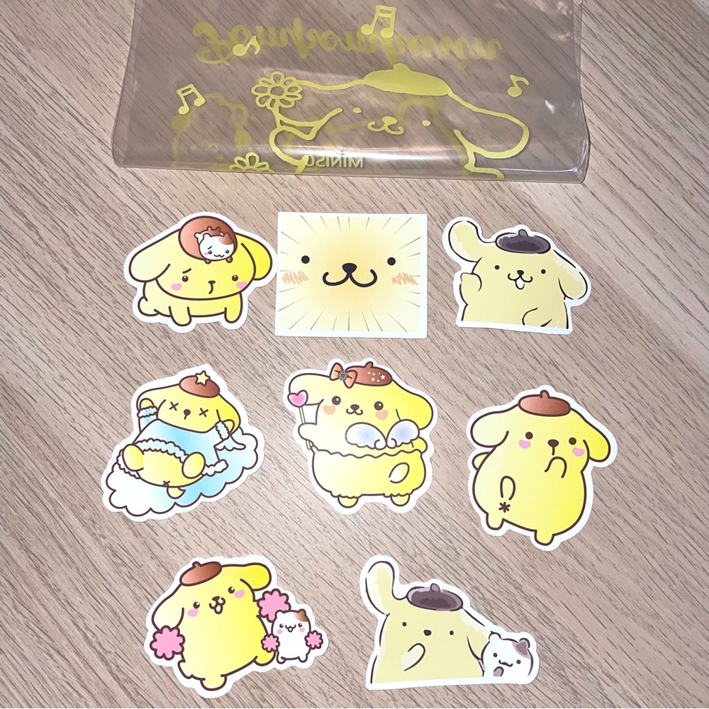 Pompompurin stickers * 8